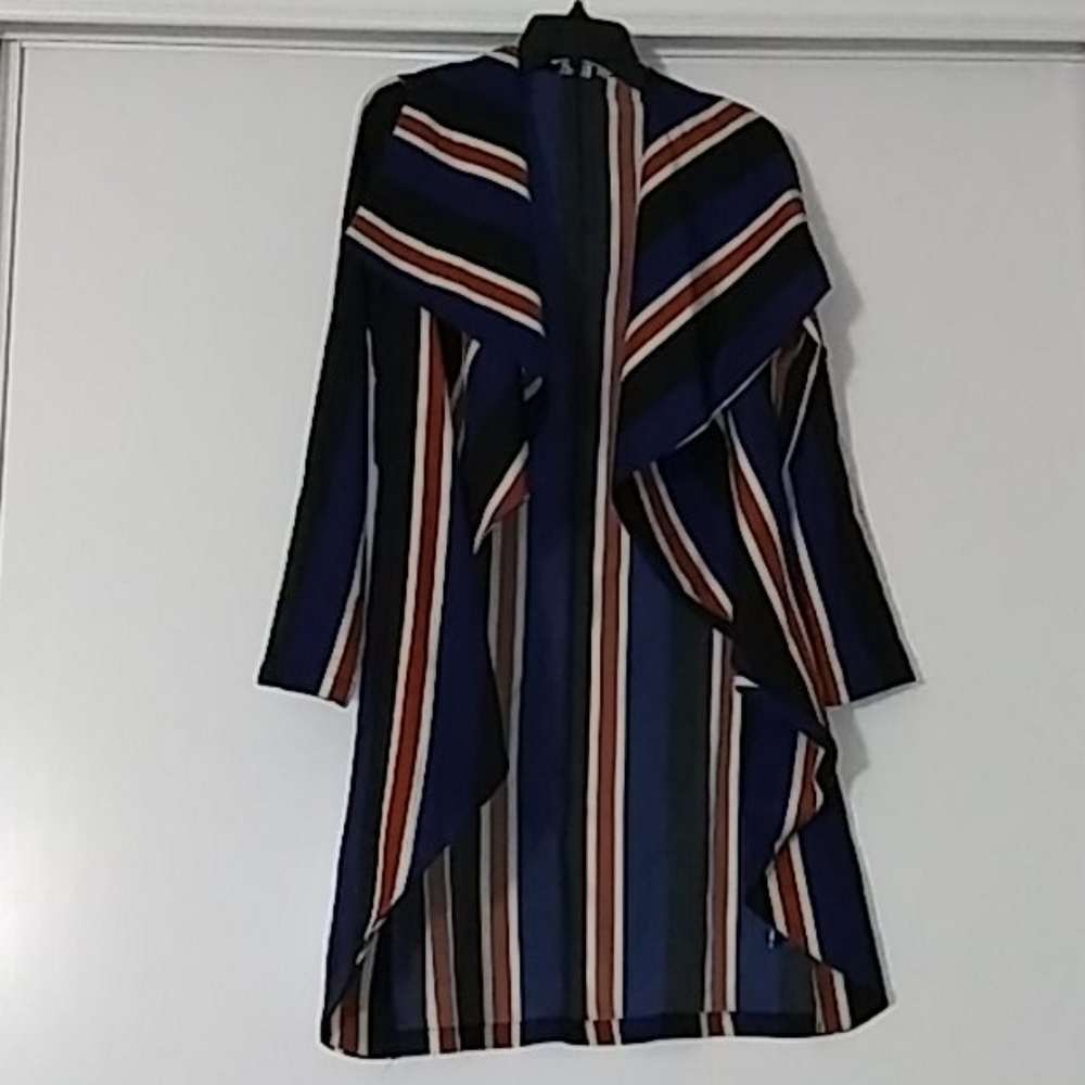 Casual Blue Multicolor Jacket - image 1